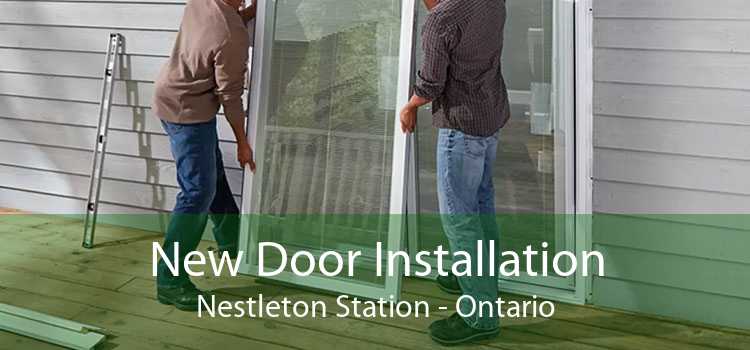 New Door Installation Nestleton Station - Ontario