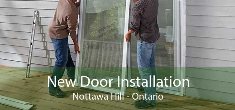 New Door Installation Nottawa Hill - Ontario