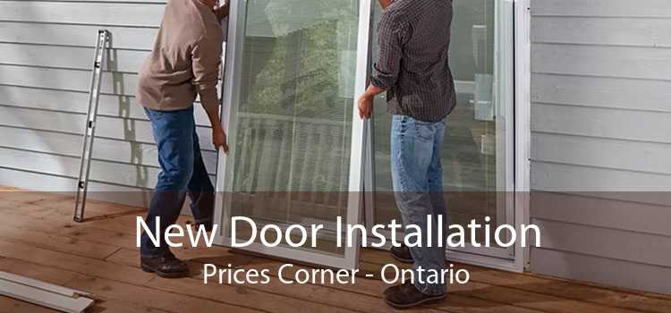 New Door Installation Prices Corner - Ontario