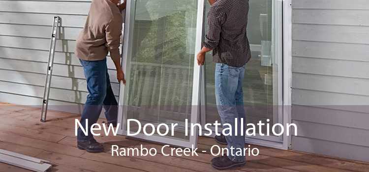 New Door Installation Rambo Creek - Ontario