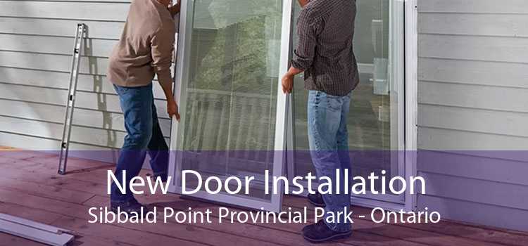 New Door Installation Sibbald Point Provincial Park - Ontario