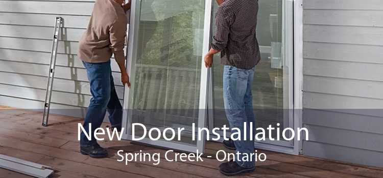 New Door Installation Spring Creek - Ontario