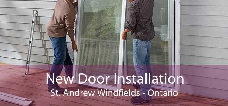 New Door Installation St. Andrew Windfields - Ontario