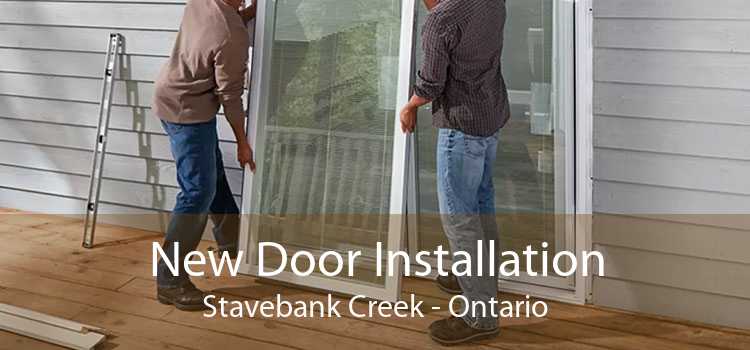 New Door Installation Stavebank Creek - Ontario
