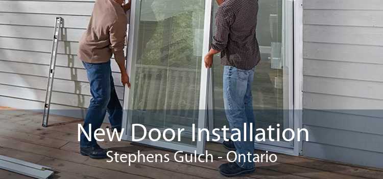 New Door Installation Stephens Gulch - Ontario