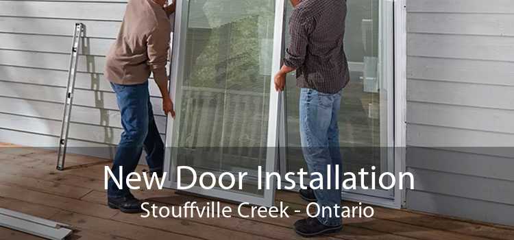 New Door Installation Stouffville Creek - Ontario