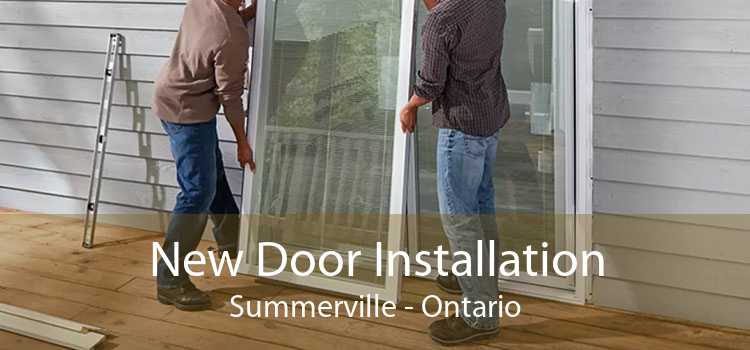 New Door Installation Summerville - Ontario