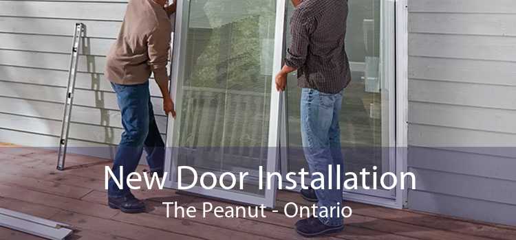 New Door Installation The Peanut - Ontario