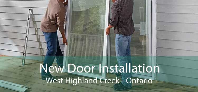 New Door Installation West Highland Creek - Ontario