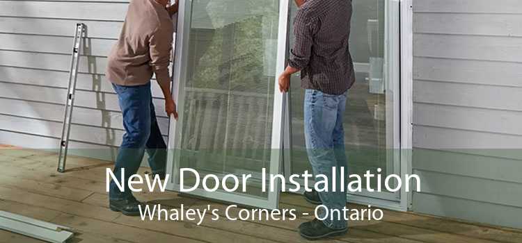 New Door Installation Whaley's Corners - Ontario