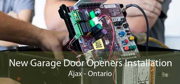 New Garage Door Openers Installation Ajax - Ontario