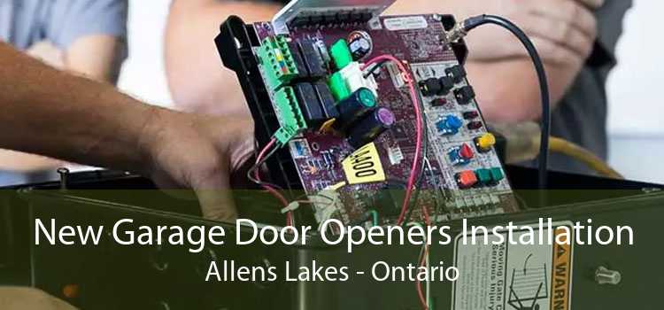 New Garage Door Openers Installation Allens Lakes - Ontario