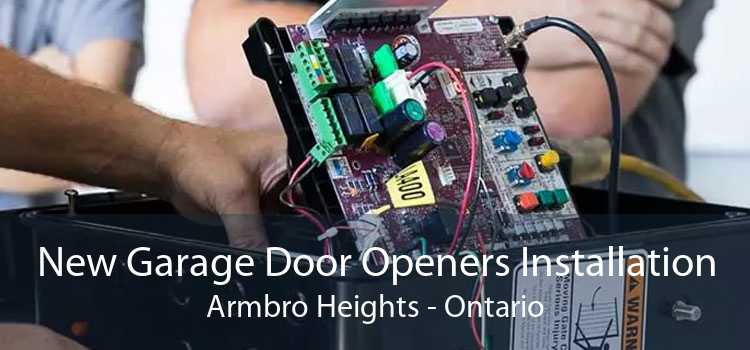 New Garage Door Openers Installation Armbro Heights - Ontario