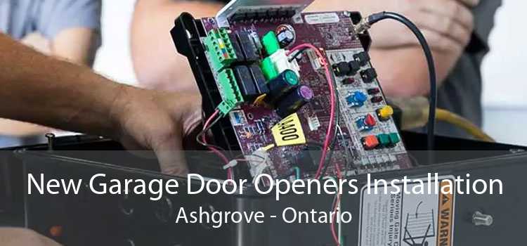 New Garage Door Openers Installation Ashgrove - Ontario