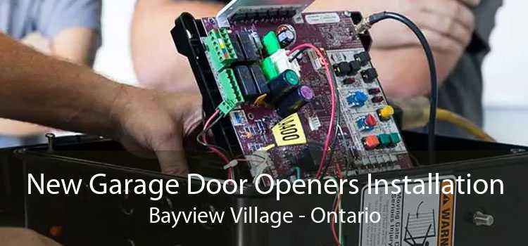 New Garage Door Openers Installation Bayview Village - Ontario