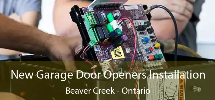 New Garage Door Openers Installation Beaver Creek - Ontario