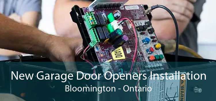 New Garage Door Openers Installation Bloomington - Ontario