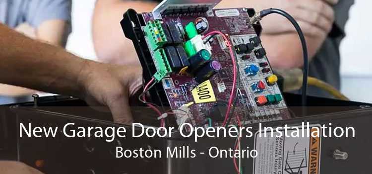 New Garage Door Openers Installation Boston Mills - Ontario