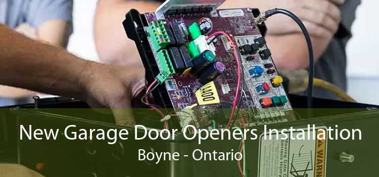 New Garage Door Openers Installation Boyne - Ontario