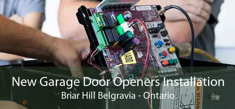 New Garage Door Openers Installation Briar Hill Belgravia - Ontario