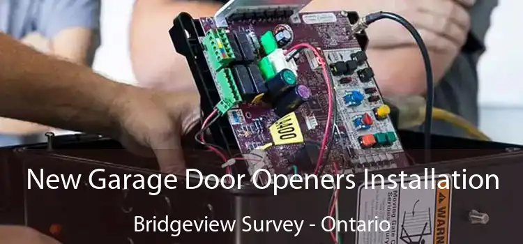 New Garage Door Openers Installation Bridgeview Survey - Ontario