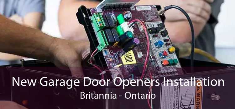 New Garage Door Openers Installation Britannia - Ontario