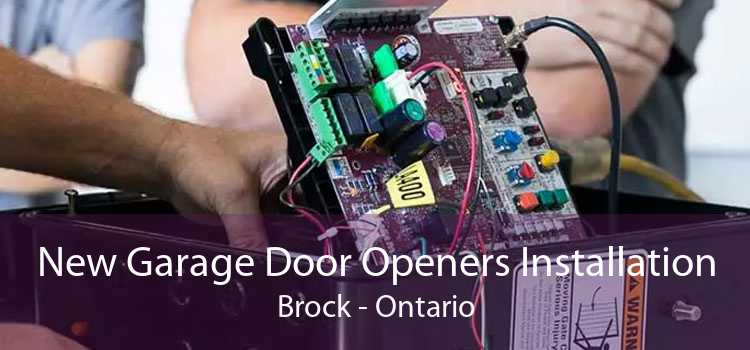 New Garage Door Openers Installation Brock - Ontario