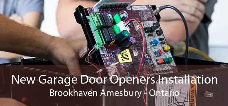 New Garage Door Openers Installation Brookhaven Amesbury - Ontario
