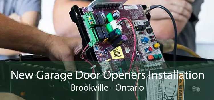 New Garage Door Openers Installation Brookville - Ontario