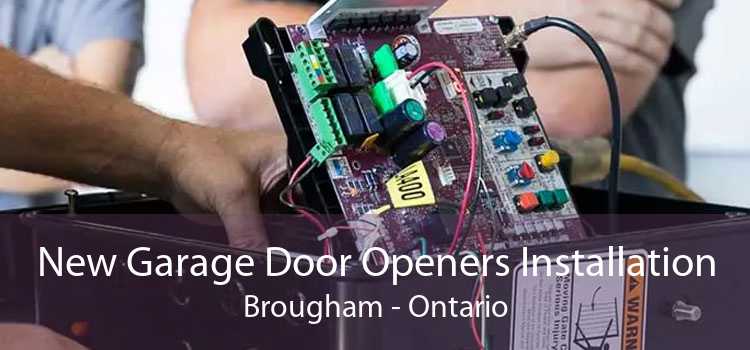 New Garage Door Openers Installation Brougham - Ontario