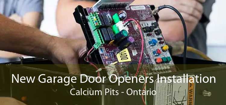 New Garage Door Openers Installation Calcium Pits - Ontario