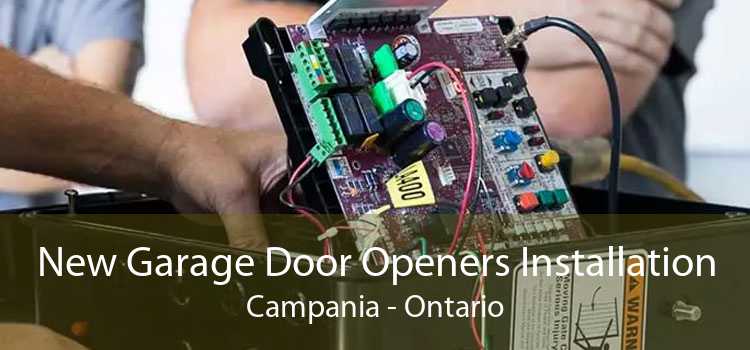 New Garage Door Openers Installation Campania - Ontario