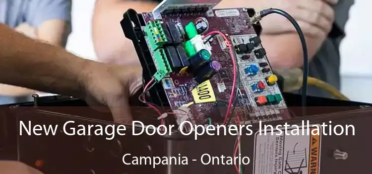 New Garage Door Openers Installation Campania - Ontario