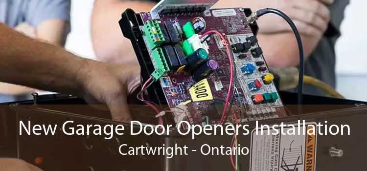 New Garage Door Openers Installation Cartwright - Ontario