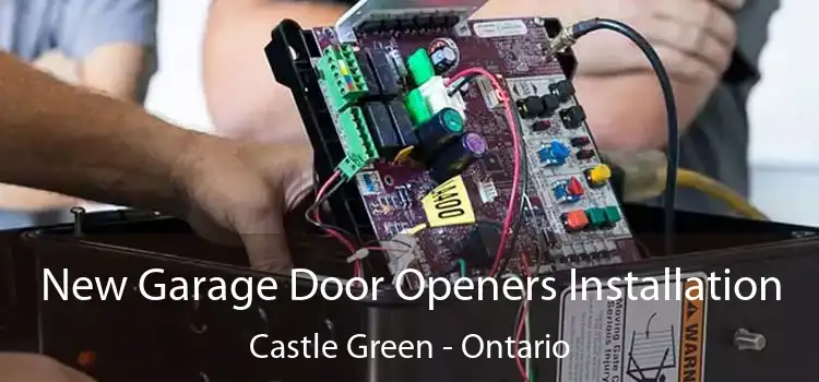 New Garage Door Openers Installation Castle Green - Ontario