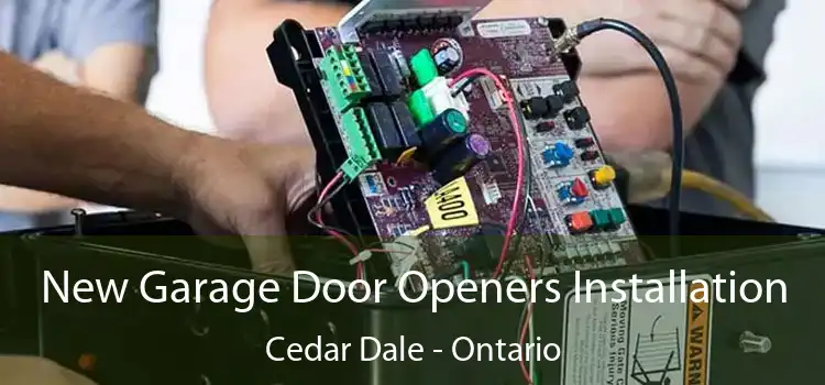 New Garage Door Openers Installation Cedar Dale - Ontario