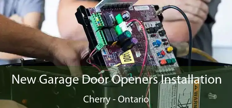 New Garage Door Openers Installation Cherry - Ontario