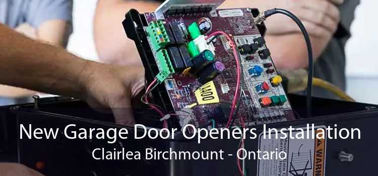 New Garage Door Openers Installation Clairlea Birchmount - Ontario
