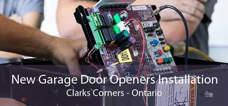 New Garage Door Openers Installation Clarks Corners - Ontario