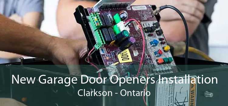 New Garage Door Openers Installation Clarkson - Ontario