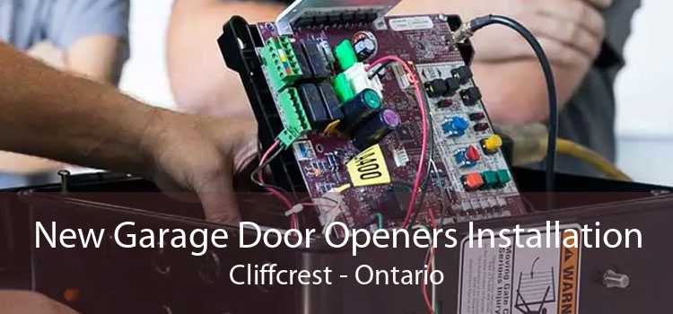 New Garage Door Openers Installation Cliffcrest - Ontario
