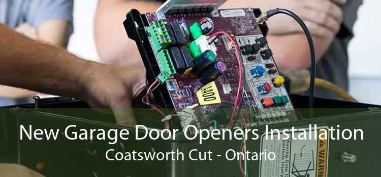 New Garage Door Openers Installation Coatsworth Cut - Ontario