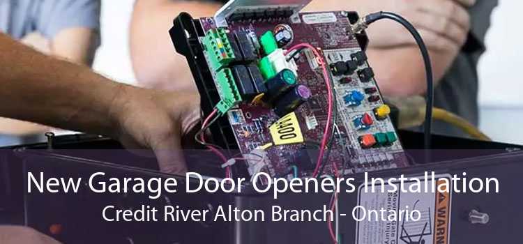 New Garage Door Openers Installation Credit River Alton Branch - Ontario