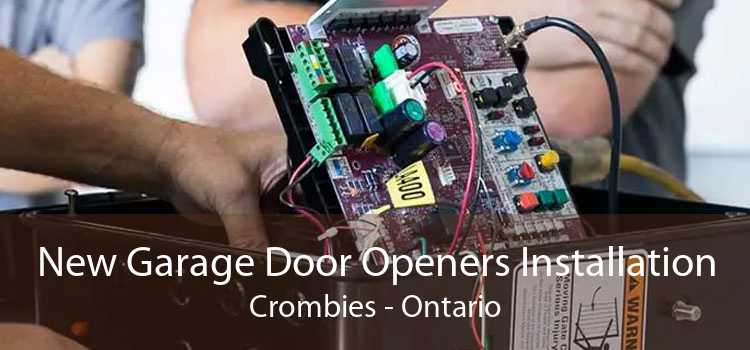 New Garage Door Openers Installation Crombies - Ontario