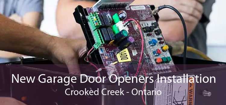 New Garage Door Openers Installation Crooked Creek - Ontario