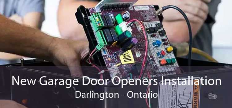 New Garage Door Openers Installation Darlington - Ontario