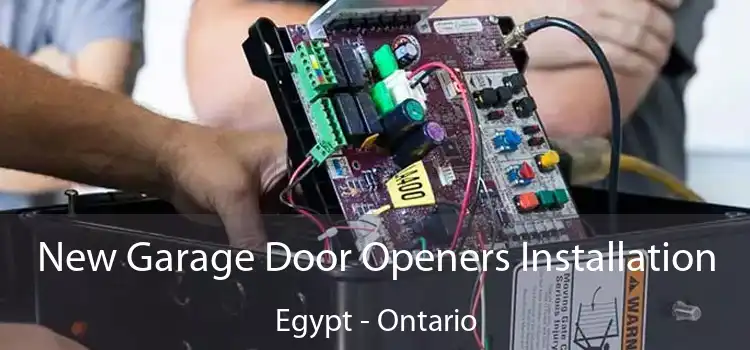 New Garage Door Openers Installation Egypt - Ontario