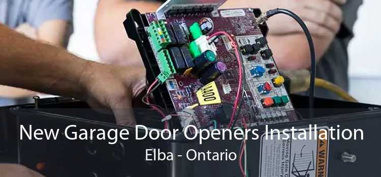 New Garage Door Openers Installation Elba - Ontario