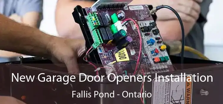 New Garage Door Openers Installation Fallis Pond - Ontario
