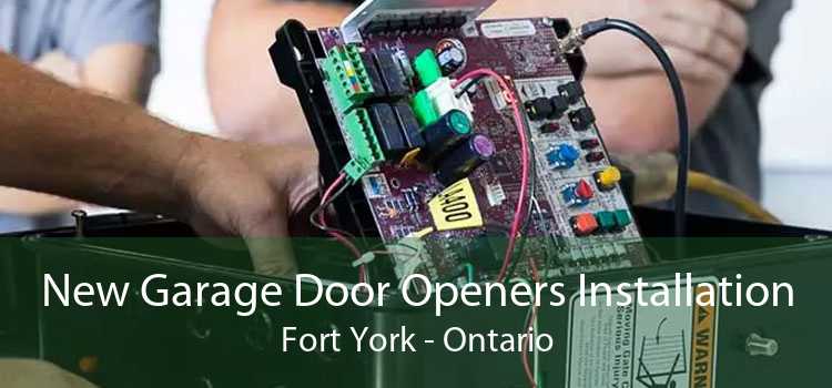 New Garage Door Openers Installation Fort York - Ontario